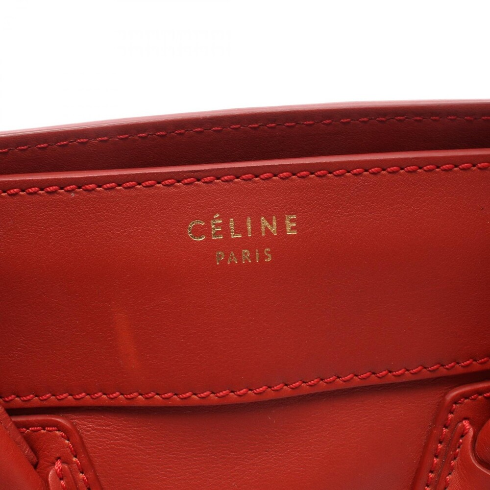 Celine Luggage Mini Shopper Tote #291421C51B - Picture 4 of 9